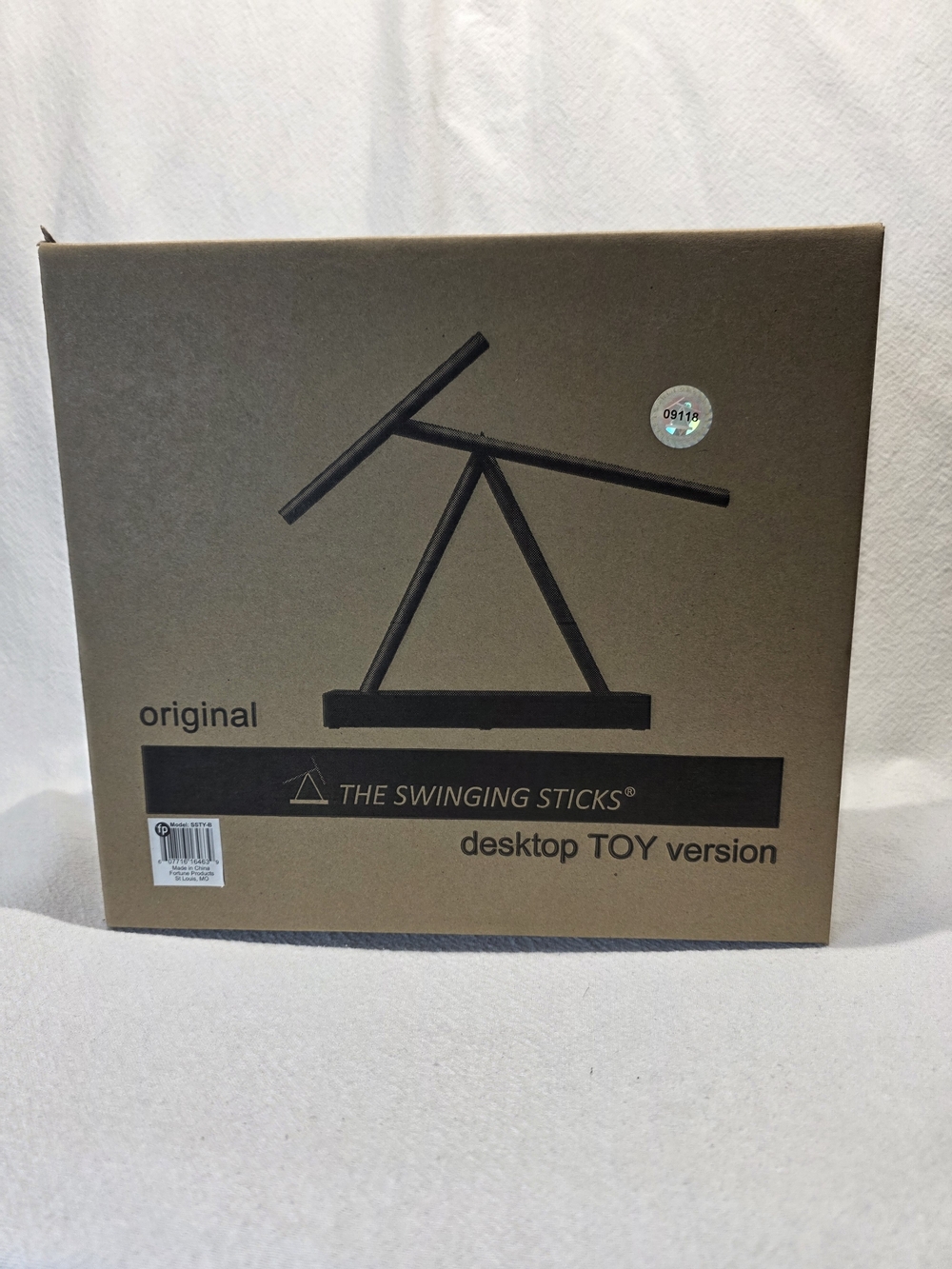 The Swinging Sticks Kinetic Energy Sculpture Desktop Toy Version